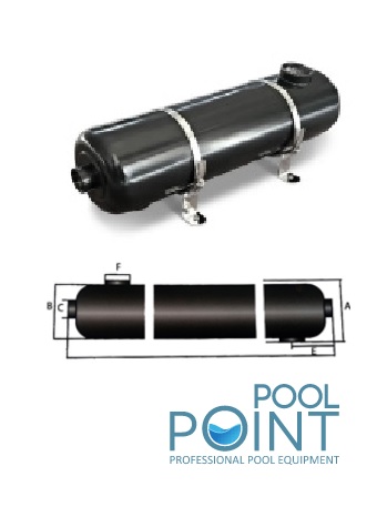 Топлообменник за басейн, модел HE, Pool Point